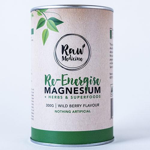 Re-Energise Magnesium Powder - Raw Medicine
