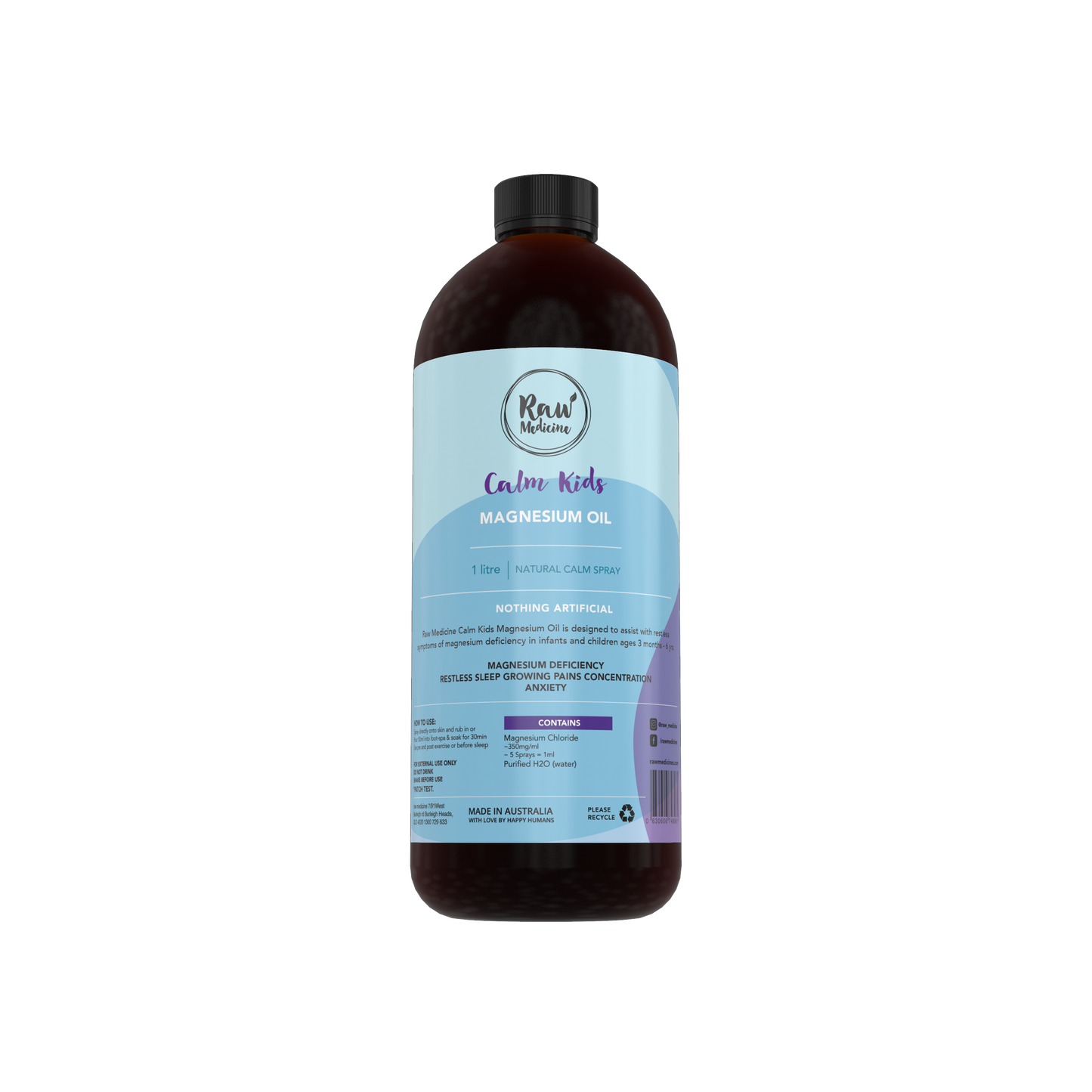 Calm Kids Magnesium Oil - Raw Medicine