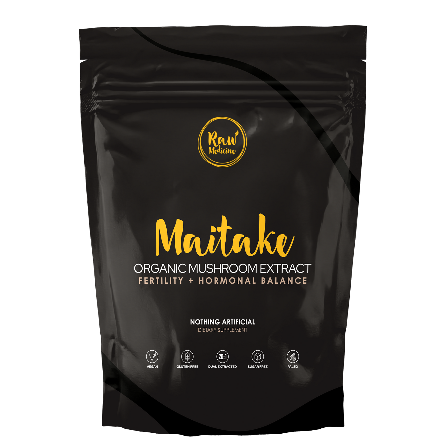 Organic Maitake Mushroom Extract - Raw Medicine