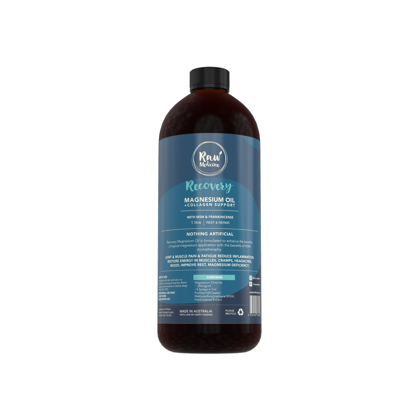 Recovery Magnesium Oil - Raw Medicine