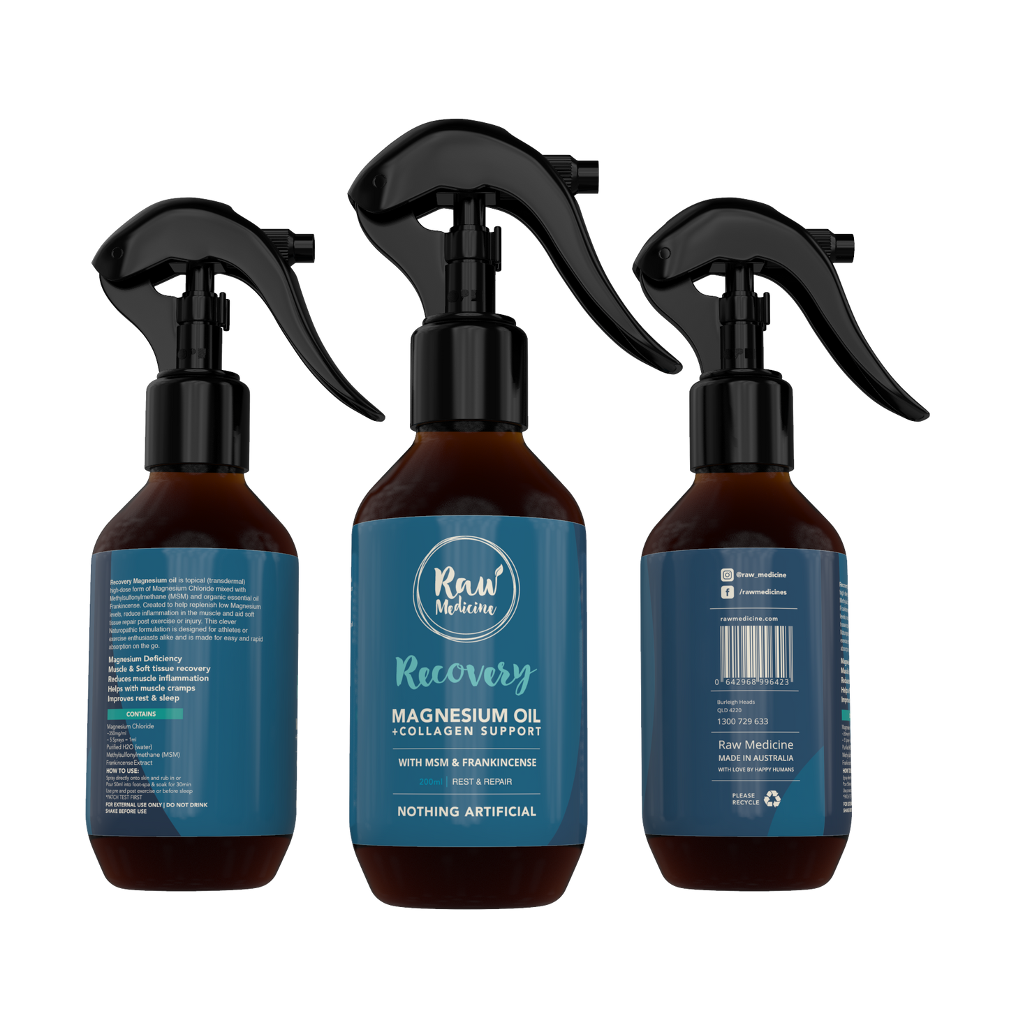 Recovery Magnesium Oil - Raw Medicine