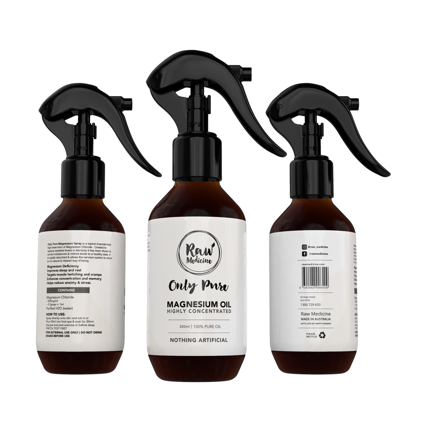 Only Pure Magnesium Oil - Raw Medicine