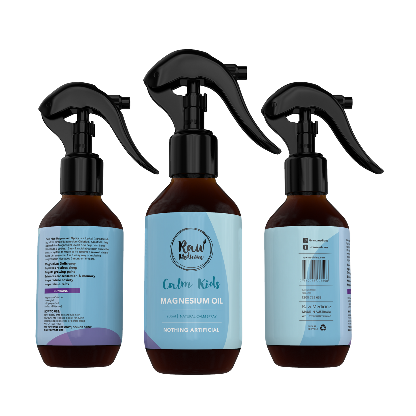 Calm Kids Magnesium Oil - Raw Medicine