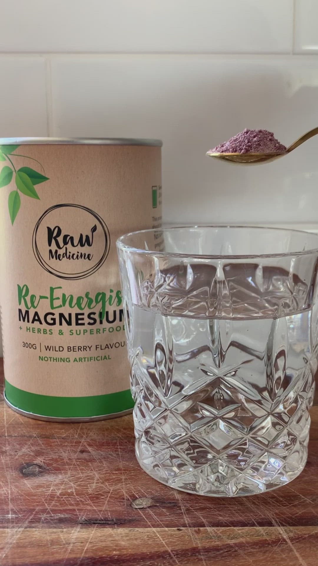 Load and play video in Gallery viewer, Re-Energise Magnesium Powder