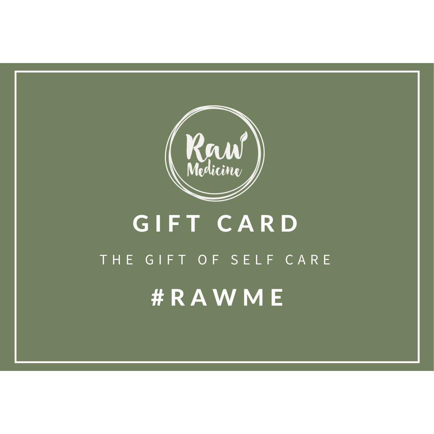 Raw Medicine Gift Card - Raw Medicine