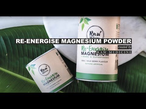 Load and play video in Gallery viewer, Re-Energise Magnesium Powder