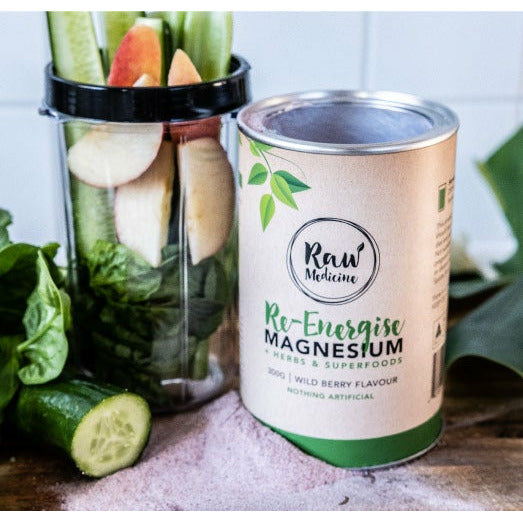 Re-Energise Magnesium Powder - Raw Medicine