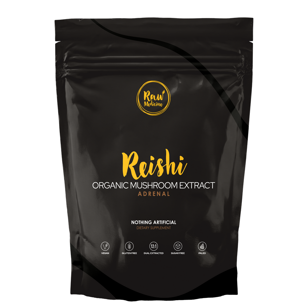 
                  
                    Organic 12:1 Reishi Mushroom Extract - Raw Medicine
                  
                