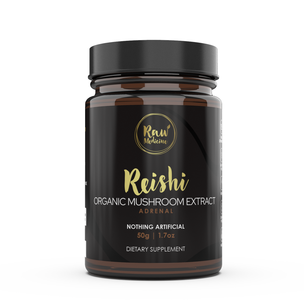 Organic 12:1 Reishi Mushroom Extract - Raw Medicine