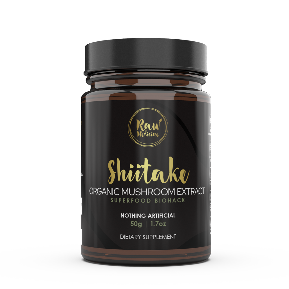 
                  
                    Organic 20:1 Shiitake Mushroom Extract - Raw Medicine
                  
                
