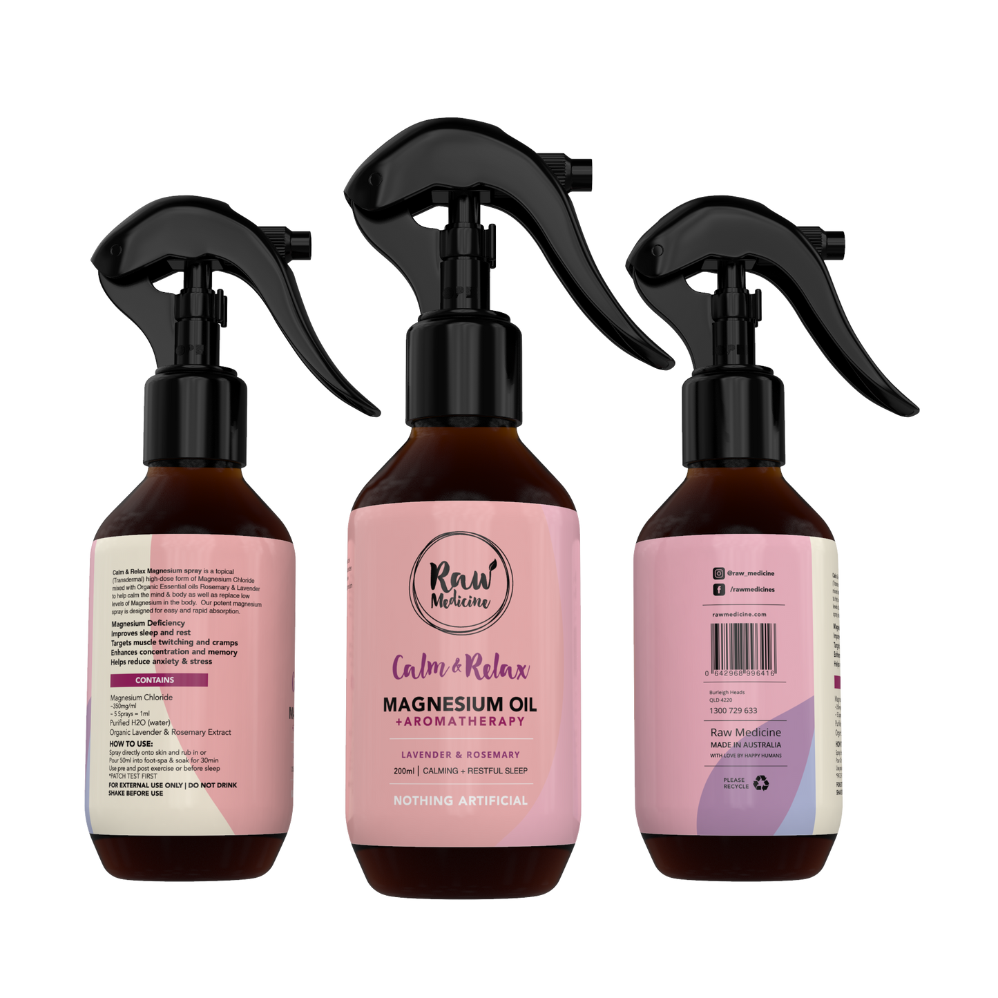 
                  
                    Calm & Relax Magnesium Oil - Raw Medicine
                  
                